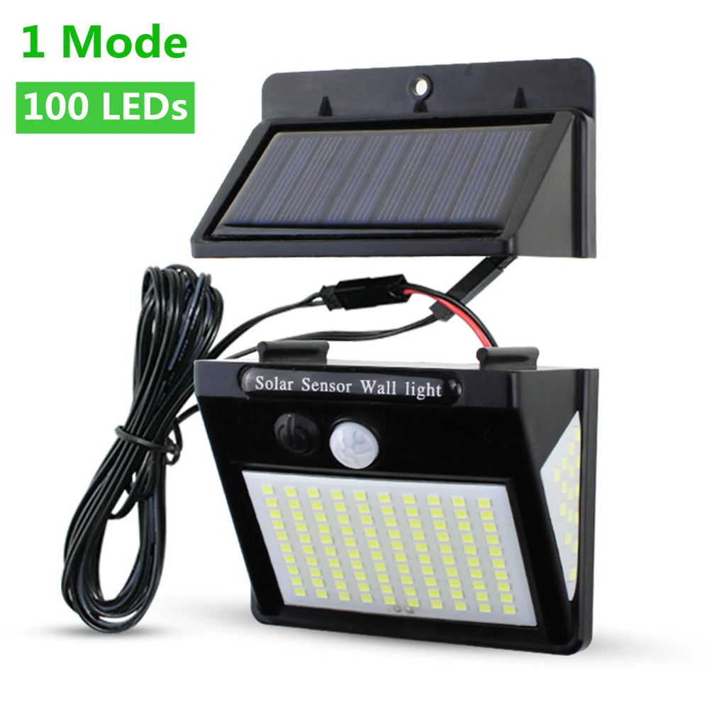 LED Solar Light Outdoor Sensor Lamp - Waterproof Garden Decor