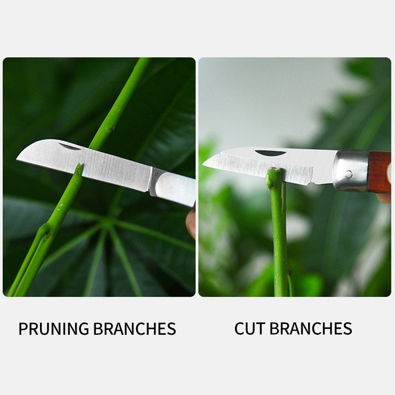 Hori Knife: Folding Grafting Knife - Pro Bonsai & Garden Pruning Tool