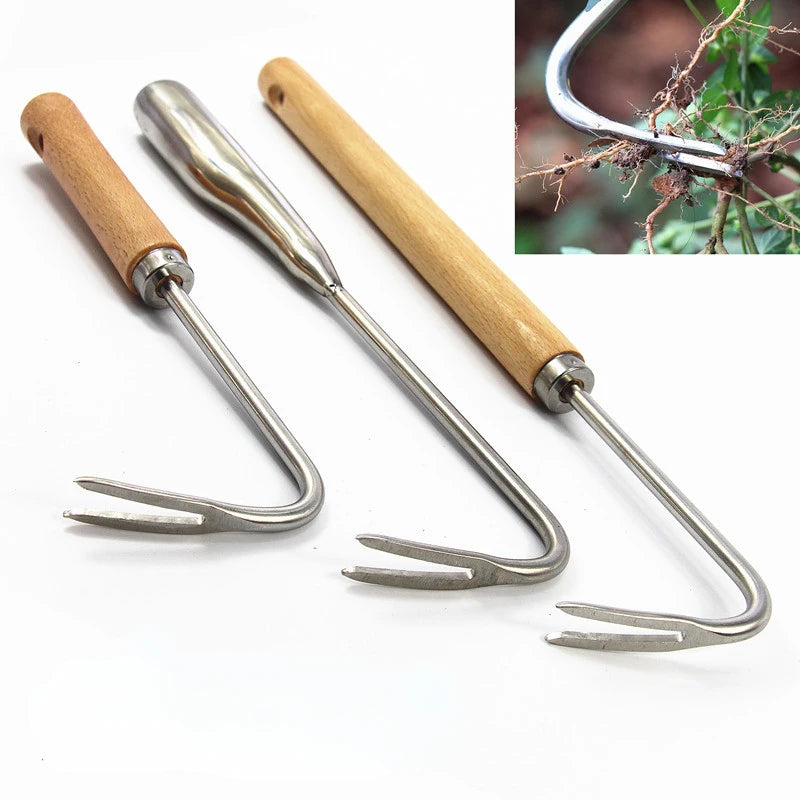 Horticultural Weeding Puller Tools: Stainless Steel Shovels