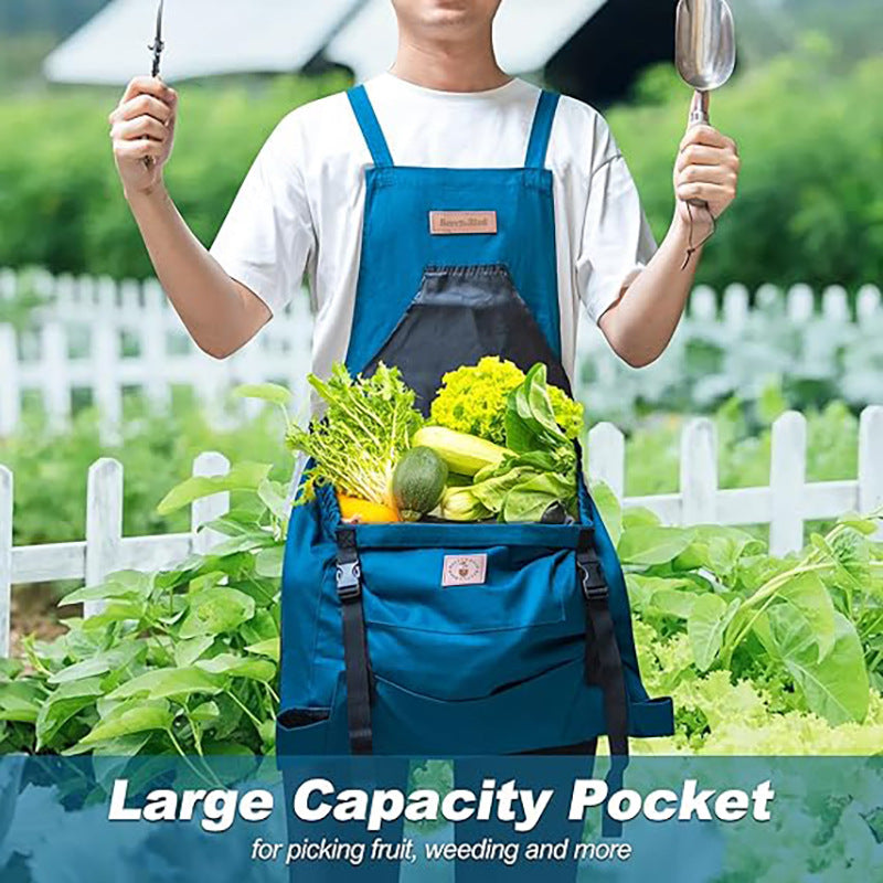 Apron with Pocket - Reusable Grocery Organizer