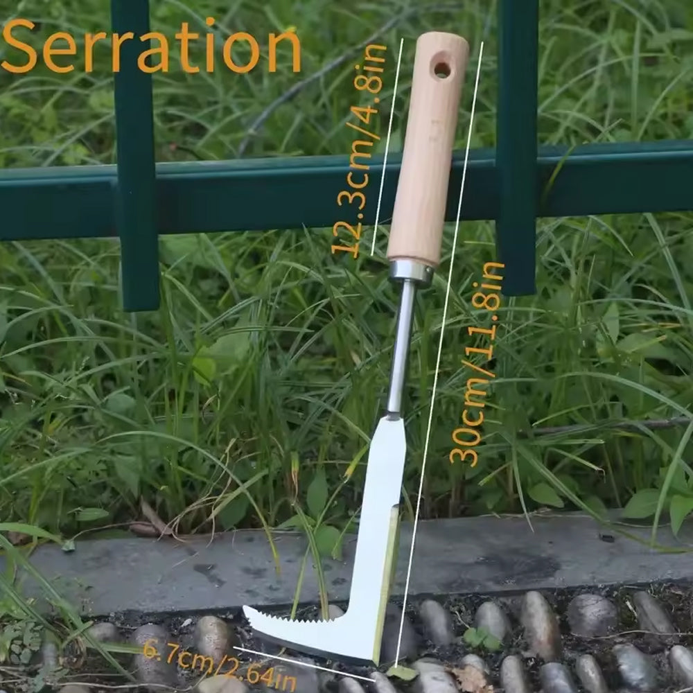 Sickle - Carbon Steel Mower for Garden & Lawn Weeding