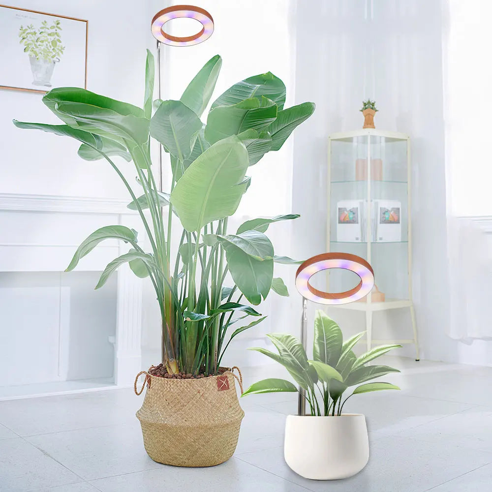 Grow Lights: LED Grow Light Full Spectrum for Indoor Plants, Timer, Adjustable