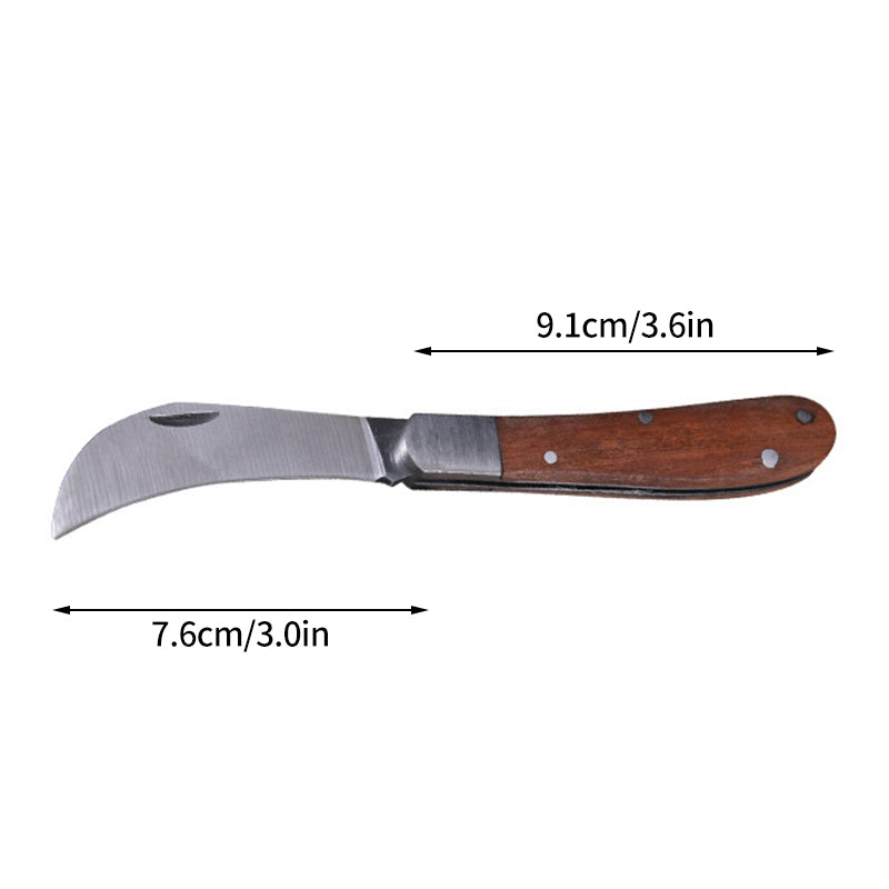 Hori Knife: Folding Grafting Knife - Pro Bonsai & Garden Pruning Tool