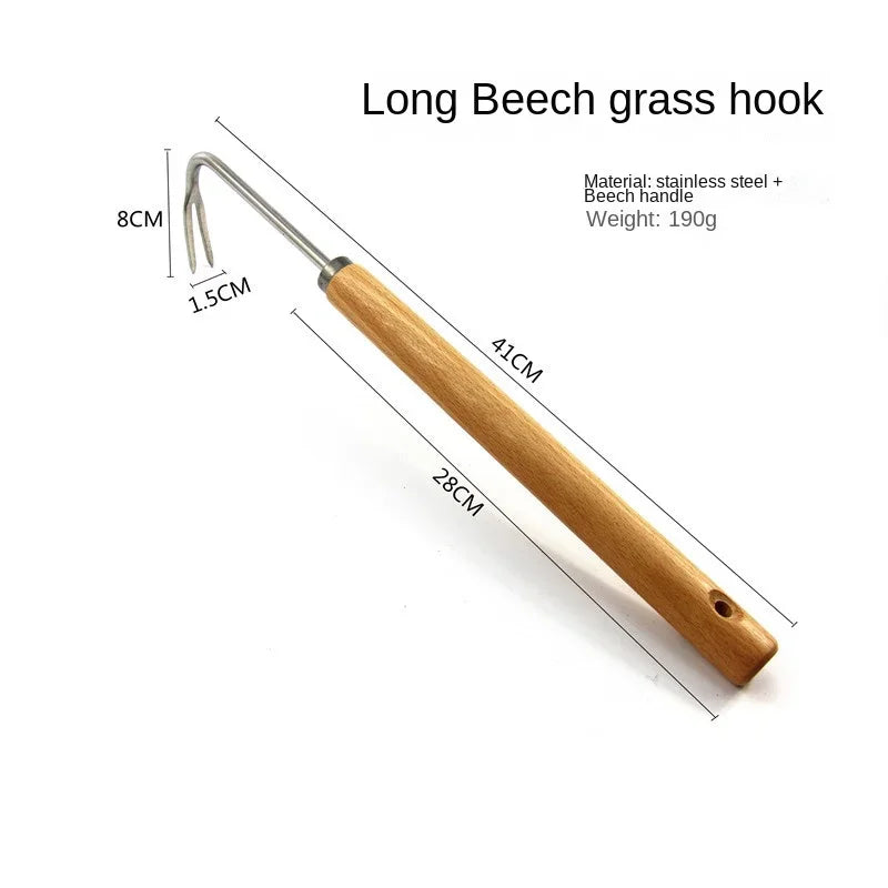 Horticultural Weeding Puller Tools: Stainless Steel Shovels