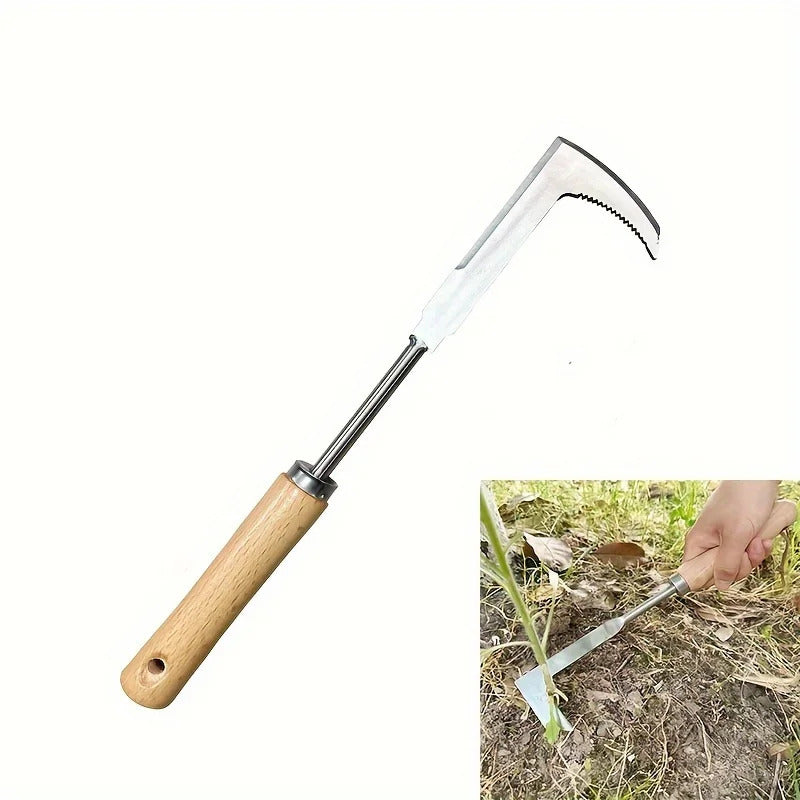 Manual Weeder Tool 11.81" - Stainless Steel for Crack Weeding