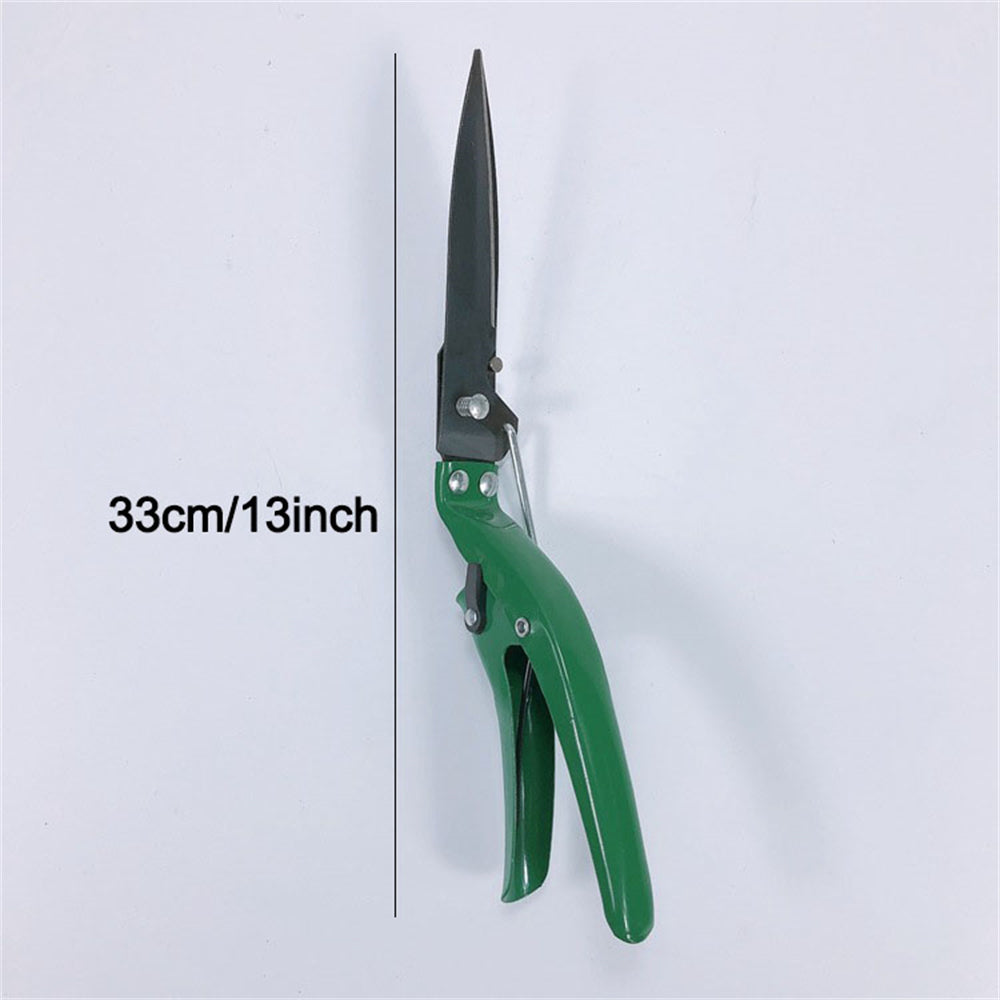 Carbon Steel Hedge Shears - Precision Lawn Clippers