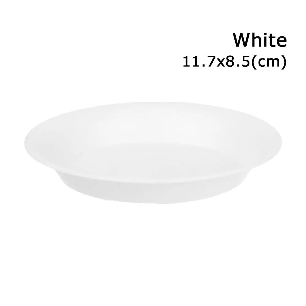 Plant Saucer Trays: 3Pcs Durable Round Drip Trays