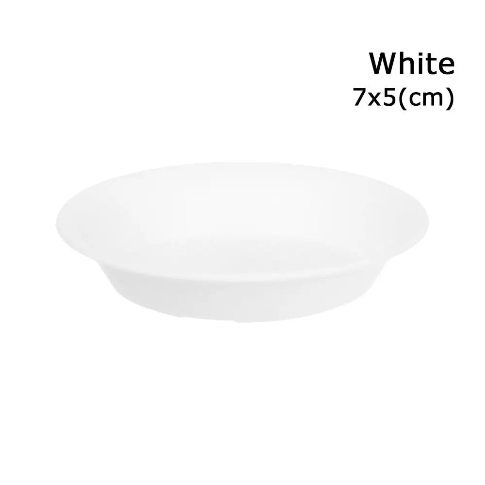 Plant Saucer Trays: 3Pcs Durable Round Drip Trays