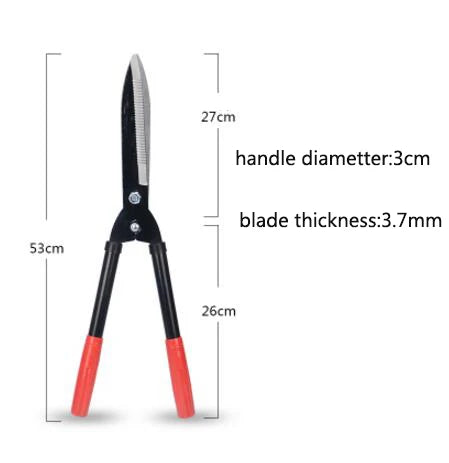 Red handle