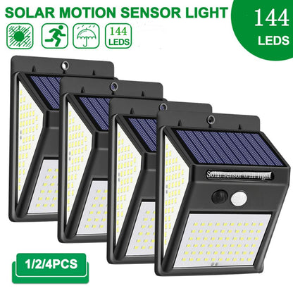 LED Solar Light Outdoor Sensor Lamp - Waterproof Garden Decor