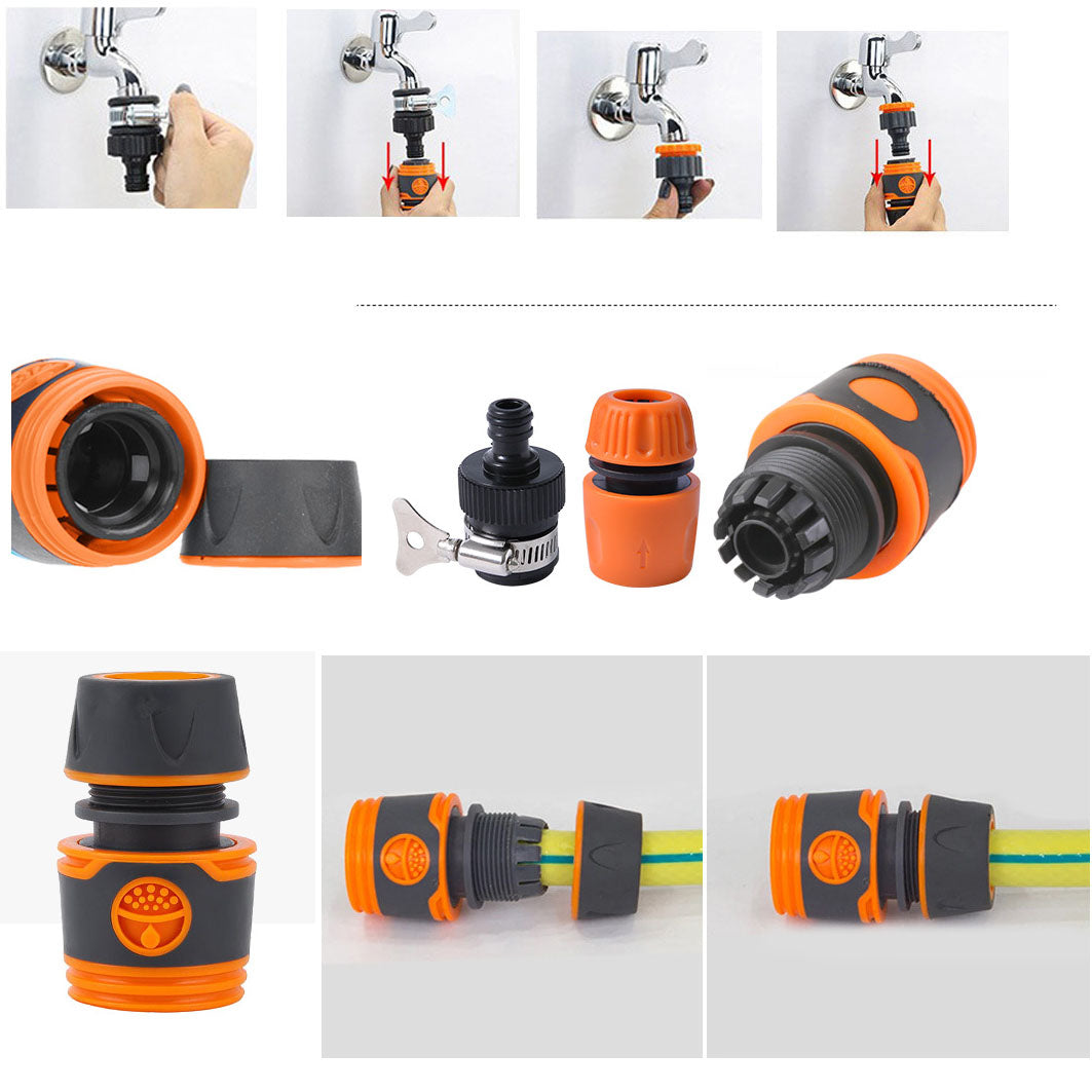 Garden Spray Nozzle: High Pressure 8-Mode Watering Gun