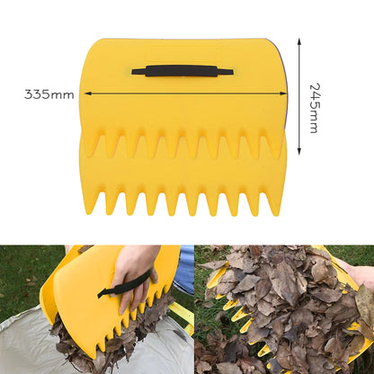 Garden Rake: Leaf Scoops Claws - Lightweight Hand Rakes for Garden Cleanup