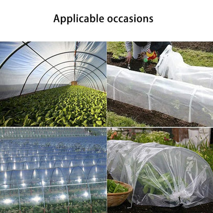 4M Clear Polythene Plastic Sheeting Vegetable Greenhouse Agricultural Cultivation Cover Anti-UV Protect Film For Garden