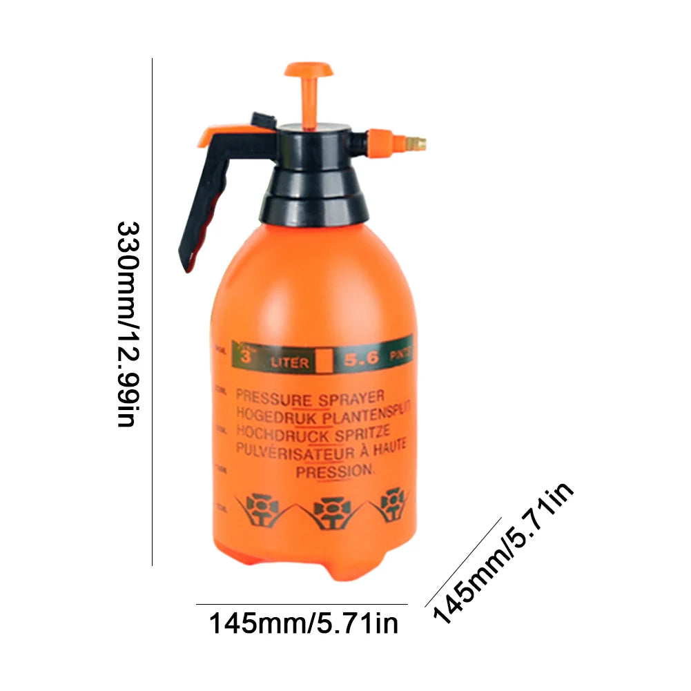 Weed Sprayer: 2L/3L Hand Pressure Garden Sprayer - Portable & Versatile