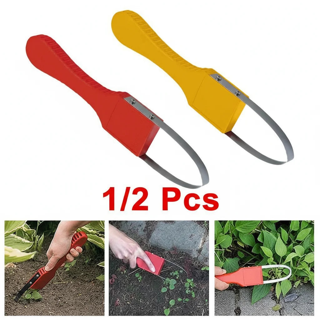 Garden Bandit Hand Loop Weeder Manual Weeding Tool Gardening Transplant Weeder Deep-Rooted Weeding Tools Gardening Supplies