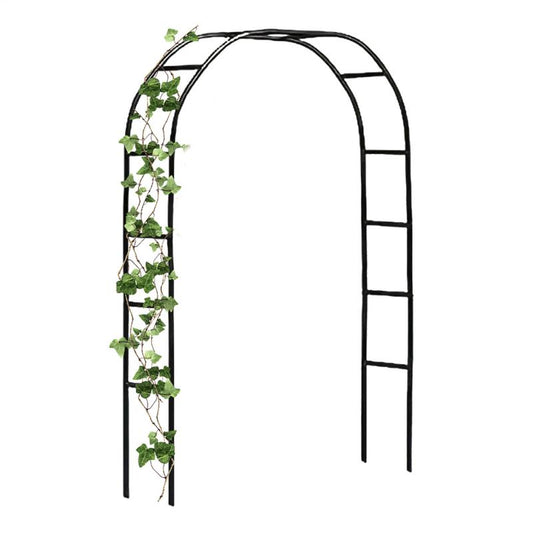 Metal Garden Arch Trellis for Climbing Plants & Decor