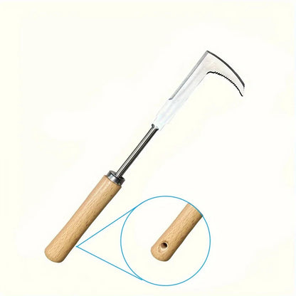 Manual Weeder Tool 11.81" - Stainless Steel for Crack Weeding