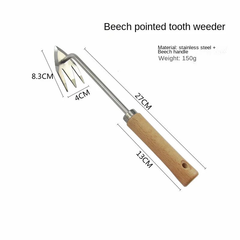 Horticultural Weeding Puller Tools: Stainless Steel Shovels