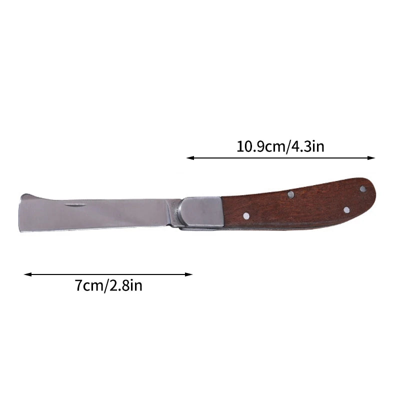 Hori Knife: Folding Grafting Knife - Pro Bonsai & Garden Pruning Tool