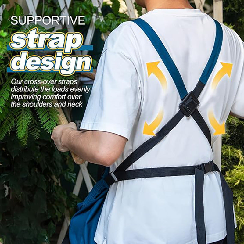 Apron with Pocket - Reusable Grocery Organizer