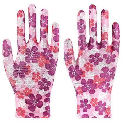 Gardening Gloves - Breathable, Anti-Fouling, Floral Design