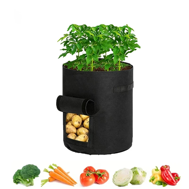 Potato Grow Bag 5/7 Gallon - Non-Woven Fabric for Vegetables