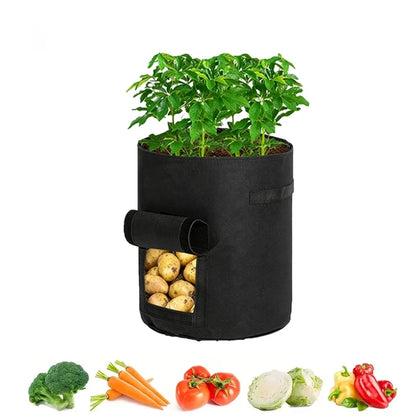 Potato Grow Bag 5/7 Gallon - Non-Woven Fabric for Vegetables