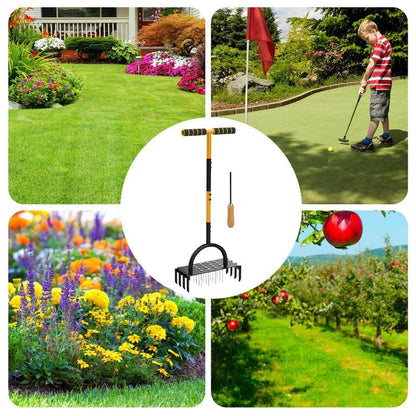 Lawn Aerator Tool - Manual Spike Soil Loosener
