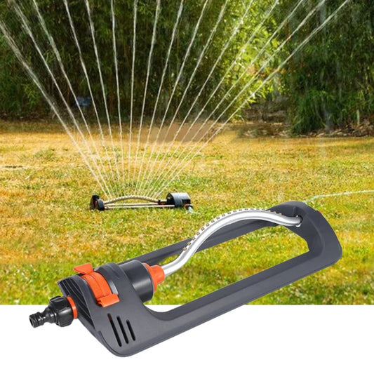 Lawn Sprinkler Oscillating 4 Modes Watering Garden Sprinklers with 19 Hole Nozzle for Site Cooling/Lawn/Agricultural Irrigation