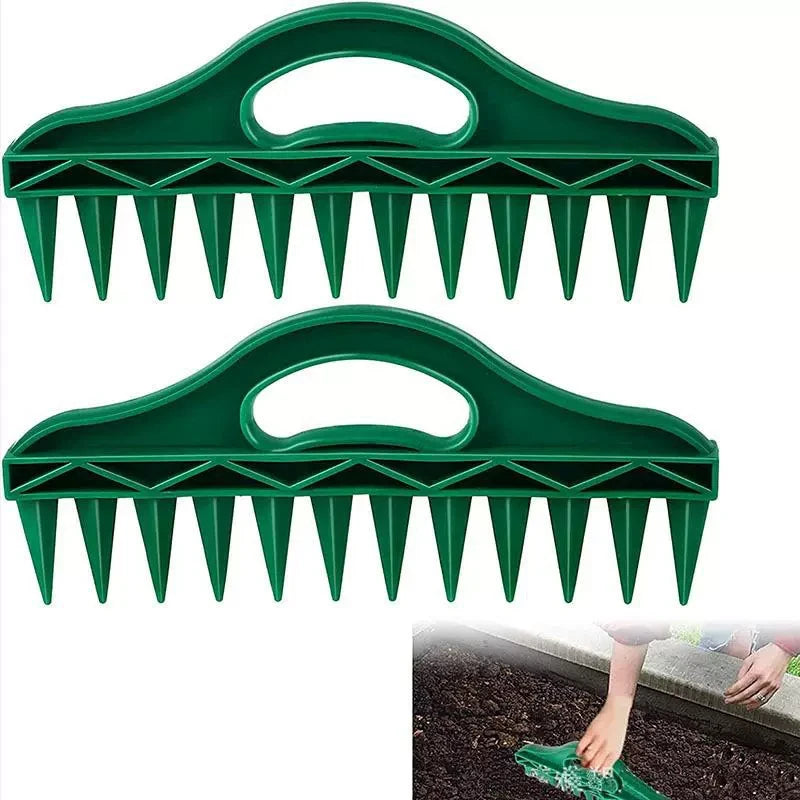 Garden Tools 12-Hole Seed Drilling Spacer Tool for Efficient Gardening