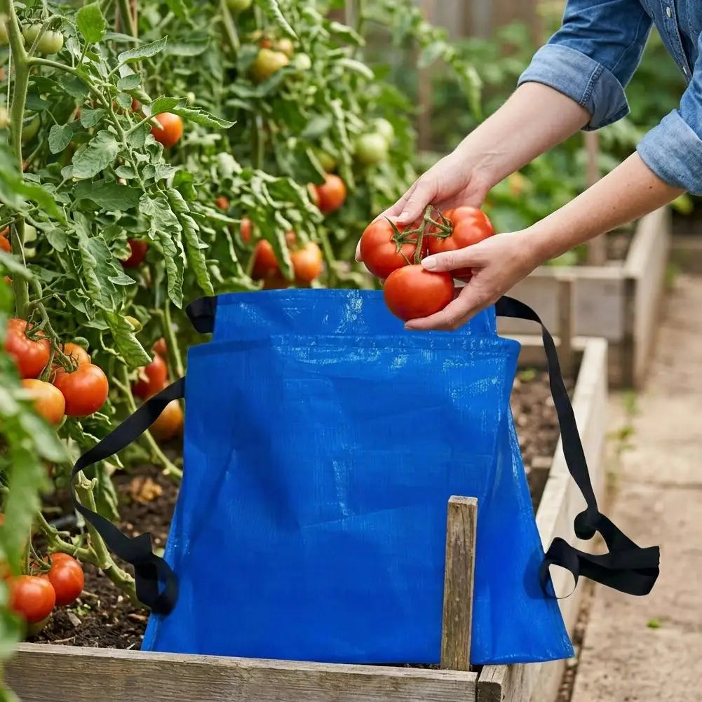 Waterproof Harvesting Apron Durable Picking Bag Fruit Vegetable Portable Farm Use Agricultural Waist Harvest Bag Garden Tool