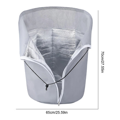 Winter plant warm mulch tree shrub plant protection bag garden plant frost protection cold protection grow bag