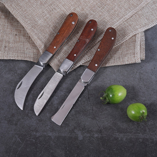 Hori Knife: Folding Grafting Knife - Pro Bonsai & Garden Pruning Tool