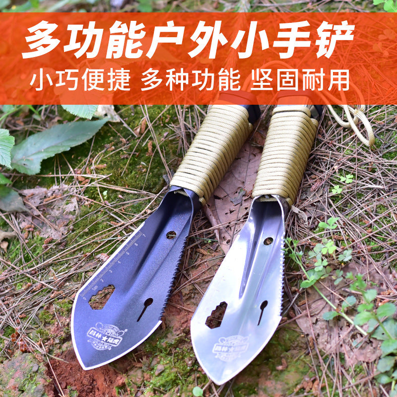 Multifunctional Garden Shovel: Sawtooth, Hex, Trowel, Knife