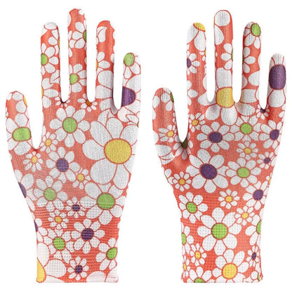 Gardening Gloves - Breathable, Anti-Fouling, Floral Design