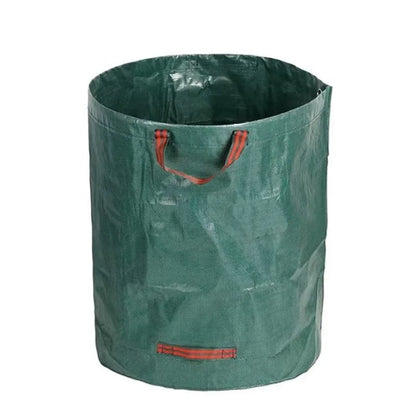 Lawn Bags: Leaf Collection Bag with Lid & Strap - Reusable Yard Essential
