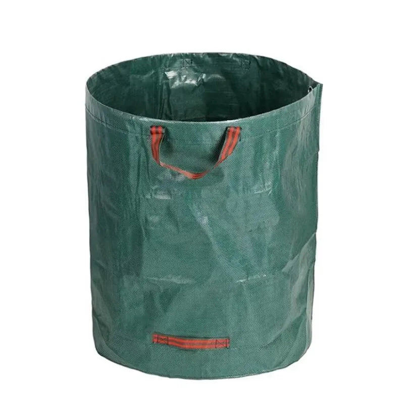 Lawn Bags: Leaf Collection Bag with Lid & Strap - Reusable Yard Essential