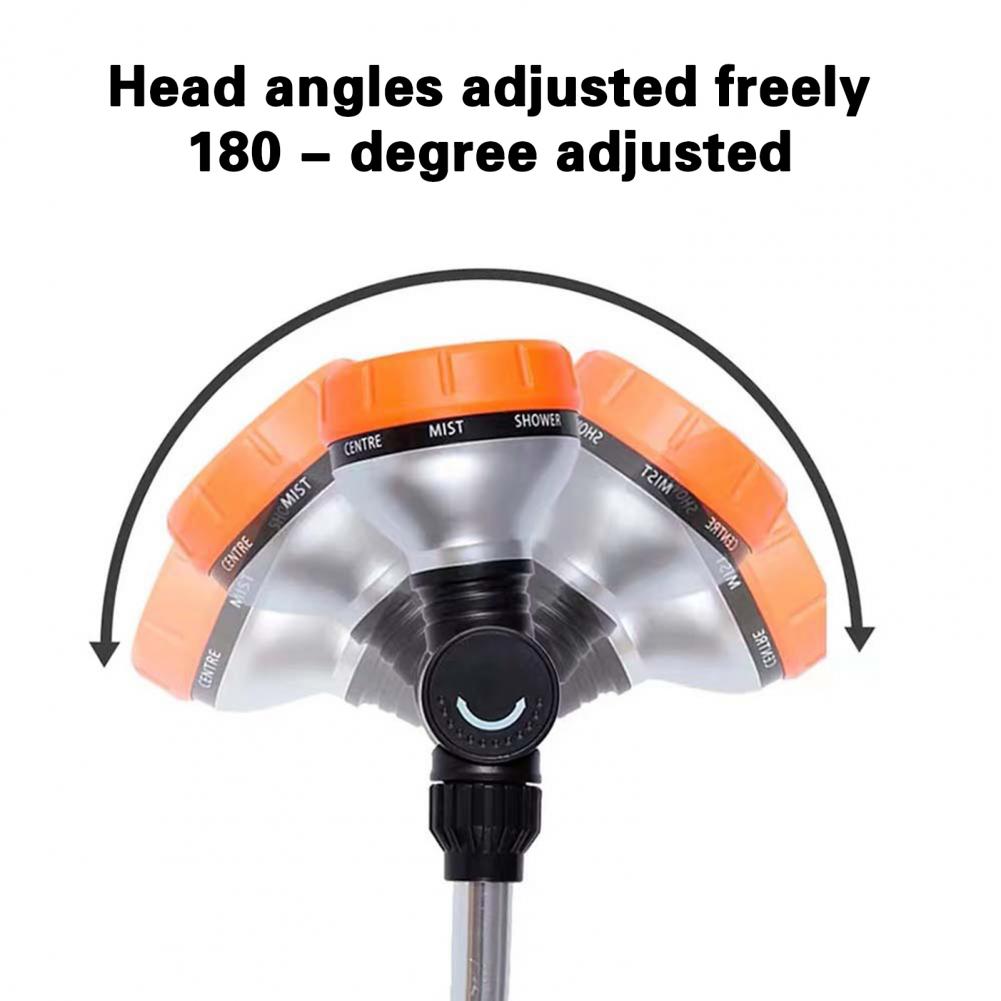 Garden Nozzle: Heavy-Duty Metal Garden Hose Nozzle - 8 Spray Patterns