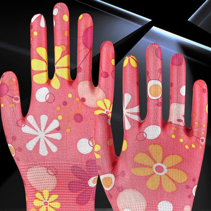Gardening Gloves - Breathable, Anti-Fouling, Floral Design