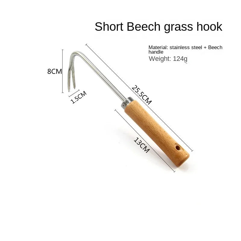 Horticultural Weeding Puller Tools: Stainless Steel Shovels