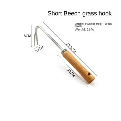 Horticultural Weeding Puller Tools: Stainless Steel Shovels