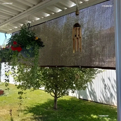 2x2mSunshade net 12 needle coffee sunshade net Home garden succulent UV protection 85-90% Sunshade net Balcony sunshade Car shed