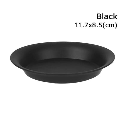 Plant Saucer Trays: 3Pcs Durable Round Drip Trays