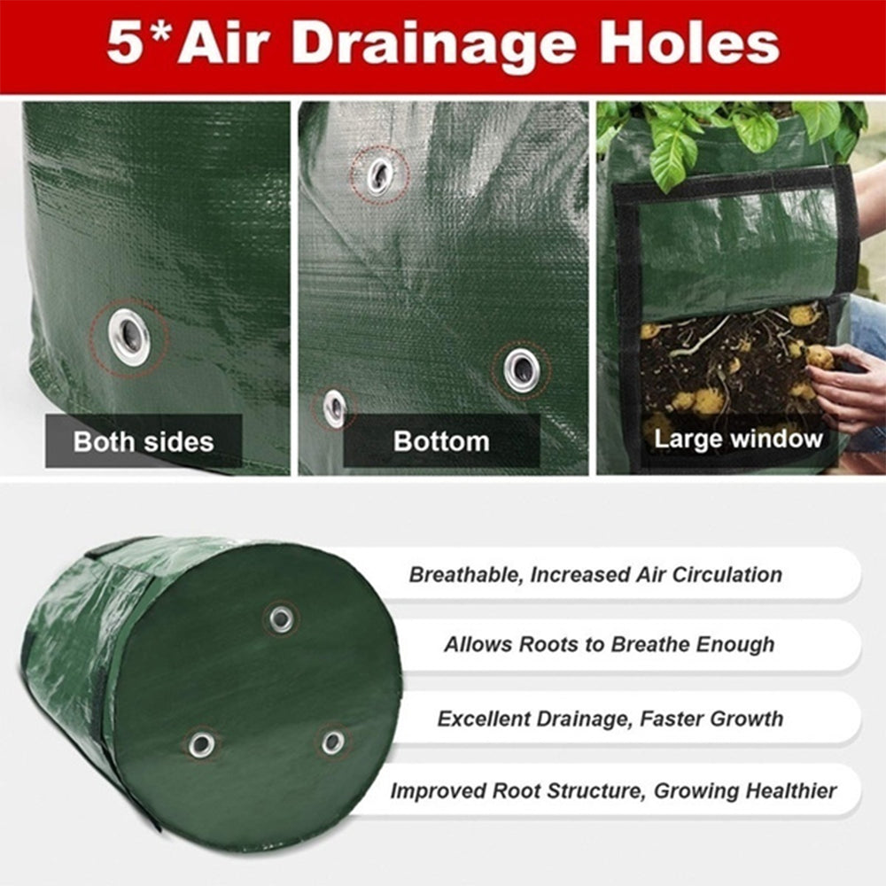 Grow Bag: 12 Gallon Potato Planter Bag - DIY Gardening Container