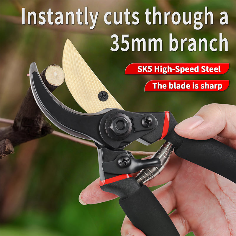 Effort-Saving Garden Pruning Shears - SK5 Blade Pruner