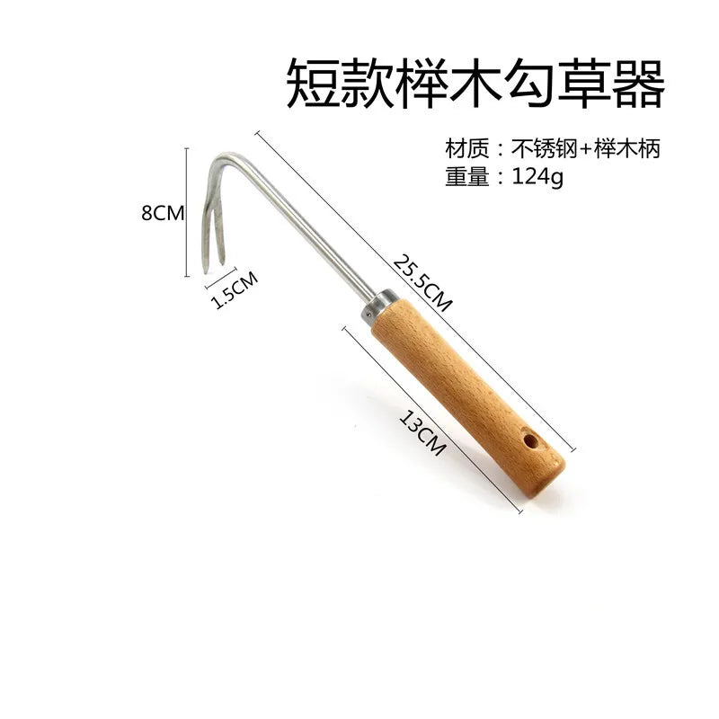 Horticultural Weeding Puller Tools: Stainless Steel Shovels