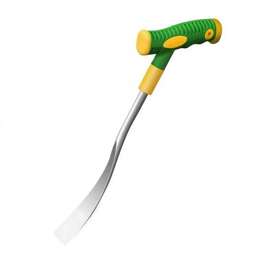Ergonomic Handheld Gardening Weeding Shovel, Stainless Steel Digging Tool for Garlic, Wild Herbs & Transplanting