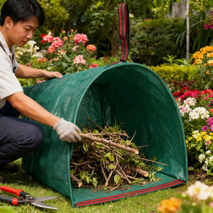 Garden Composting Compost Bin Balcony Box Trunk Container Folding Supplies Outer Trash Cans Outdoor Can Caddy Worm Home Storage