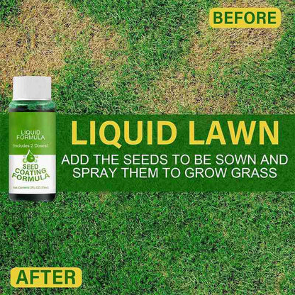 Plant Growth: Turf Grass Seed Growth Liquid - Boost Your Lawn Fast