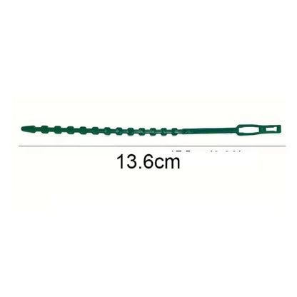 50pcs Adjustable Plant Cable Ties - Reusable Garden Support